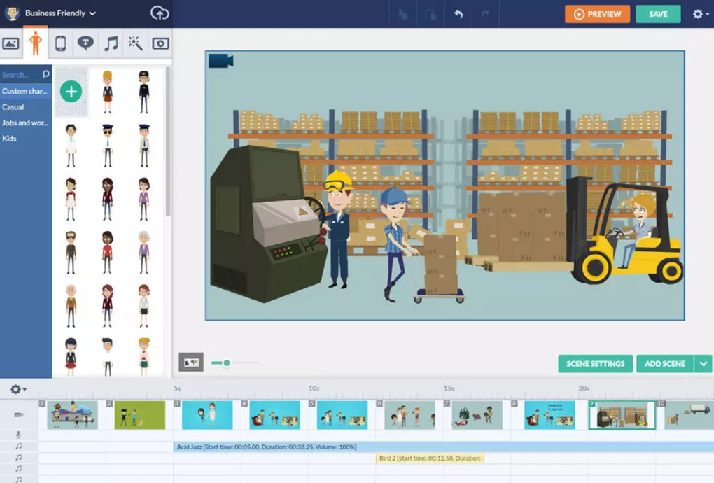 web làm video animation web làm video animation