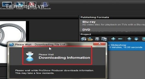 xuất video HD trong Proshow Producer