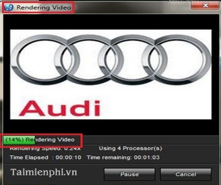 xuất video HD trong Proshow Producer
